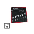 FIXTEC Chrome Vanadium Tools Set Combination Wrenches Spanner Tool Kit